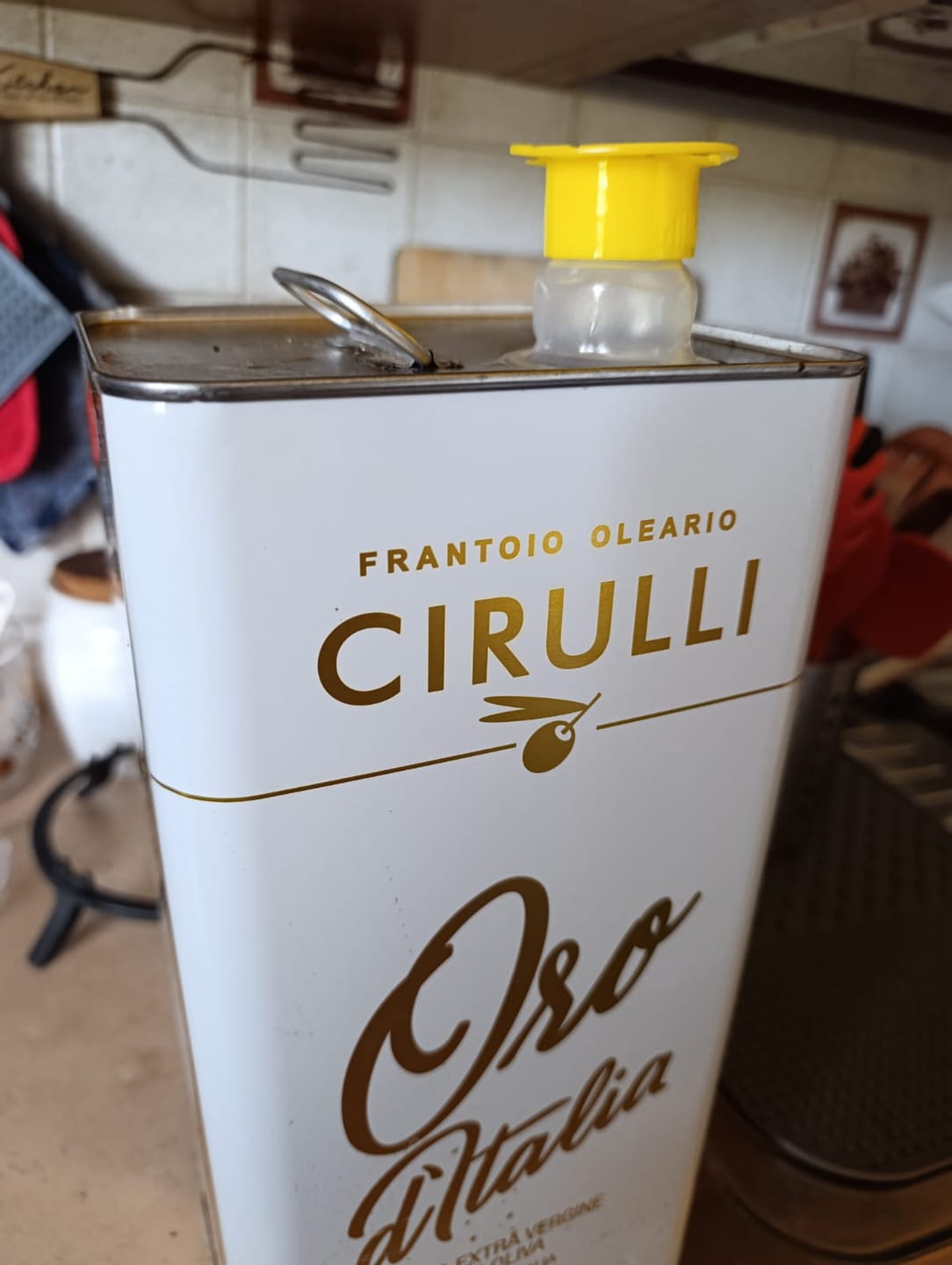 Customer photo review of 1 lattina di olio extravergine di oliva • 5 Litri