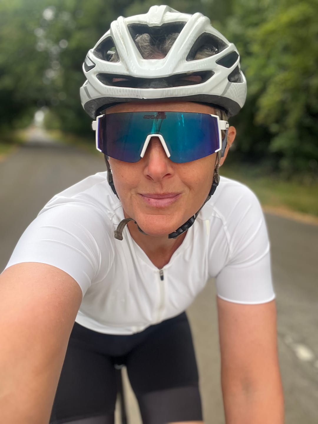 Customer photo review of Soleil Jersey - White