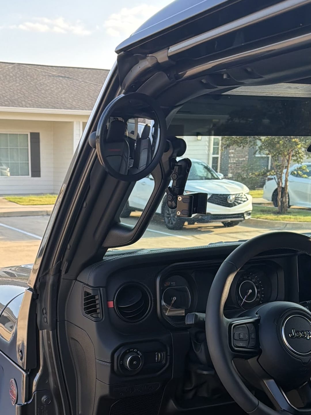 Customer photo review of A-Pillar Side Mirror Set For 2024+ Jeep Wrangler JL & Gladiator - CMM Offroad