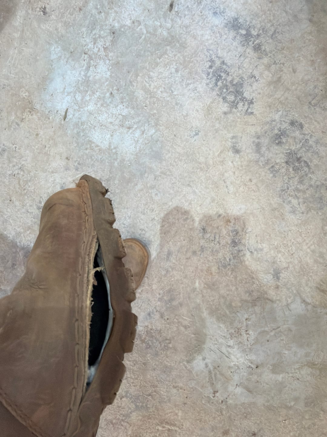 Customer photo review of DESERT GUSSET TAN