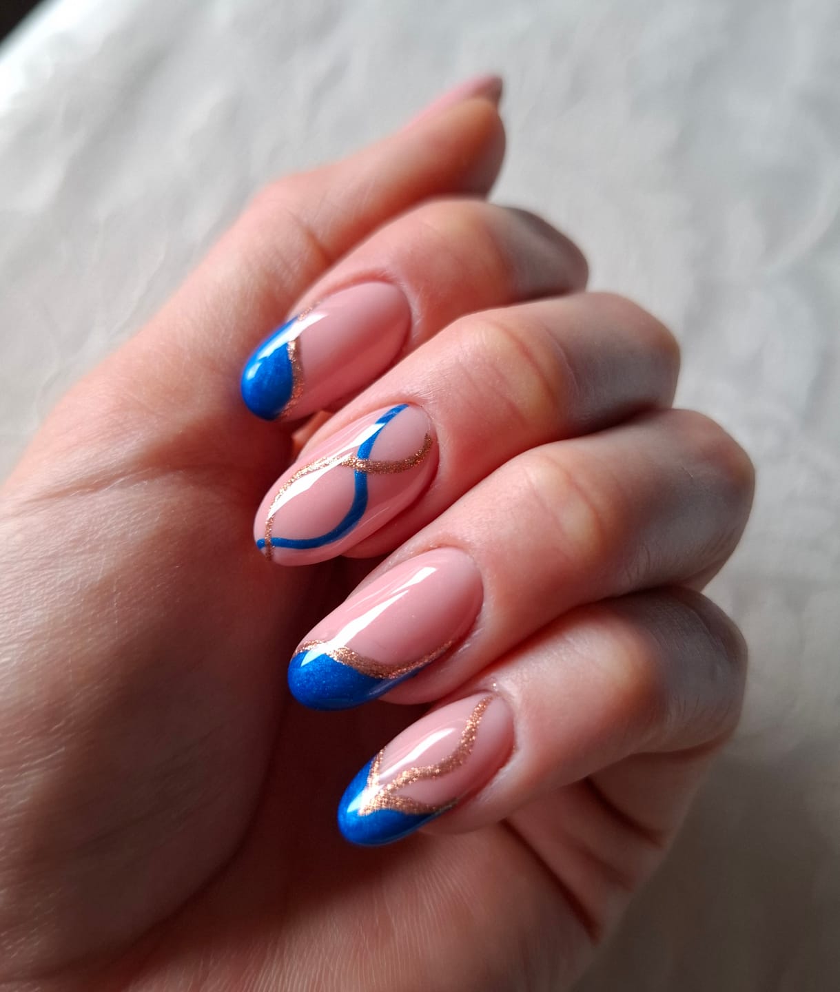 Customer photo review of Smalto Semipermanente LCI -  Blu Police