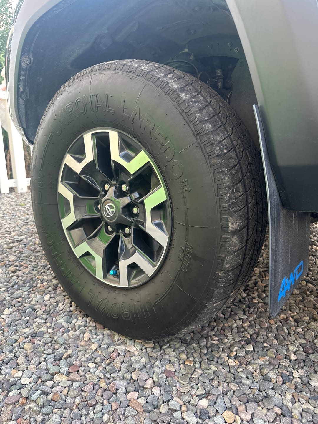 Customer photo review of 80Eighty® Teal Valve Stem Caps