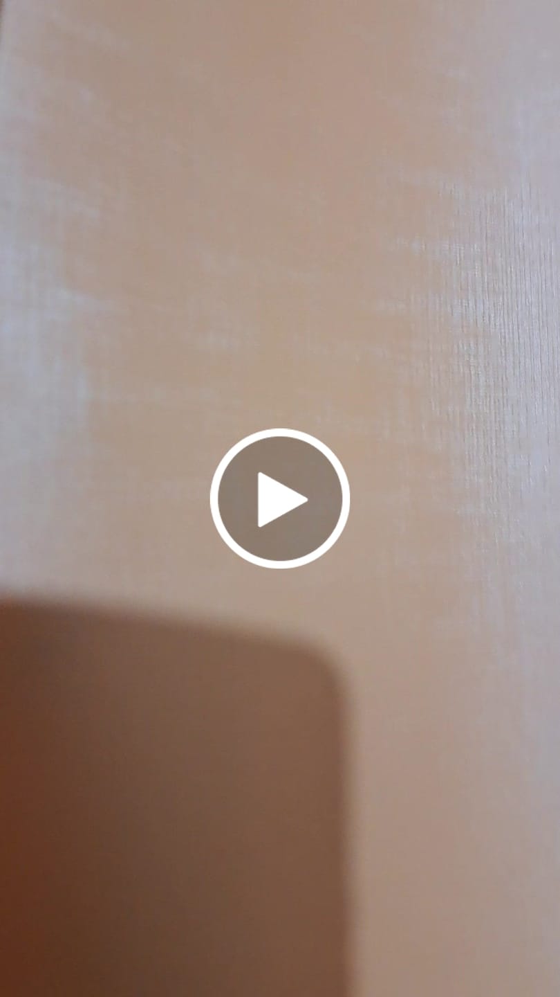 Customer video review of DUNA 0.9MM FUNDO MALHA COR PEACH 1/2 METRO