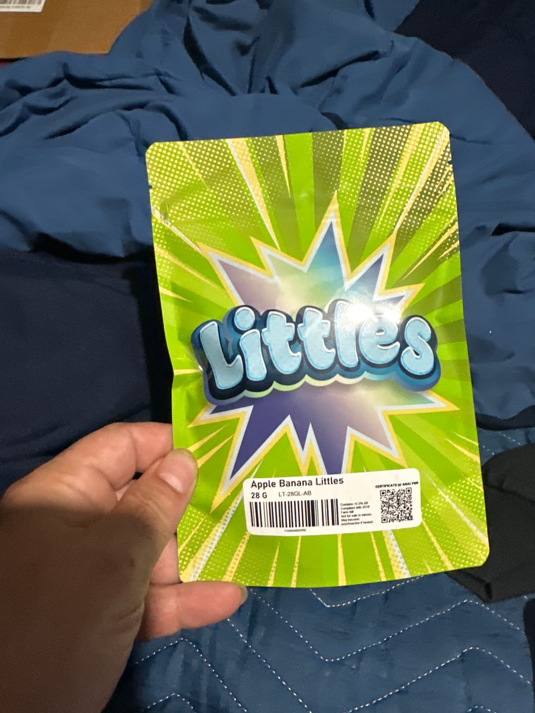 Customer photo review of LITTLES BRAND - Apple Banana - 28 Grams Littles - Hybrid