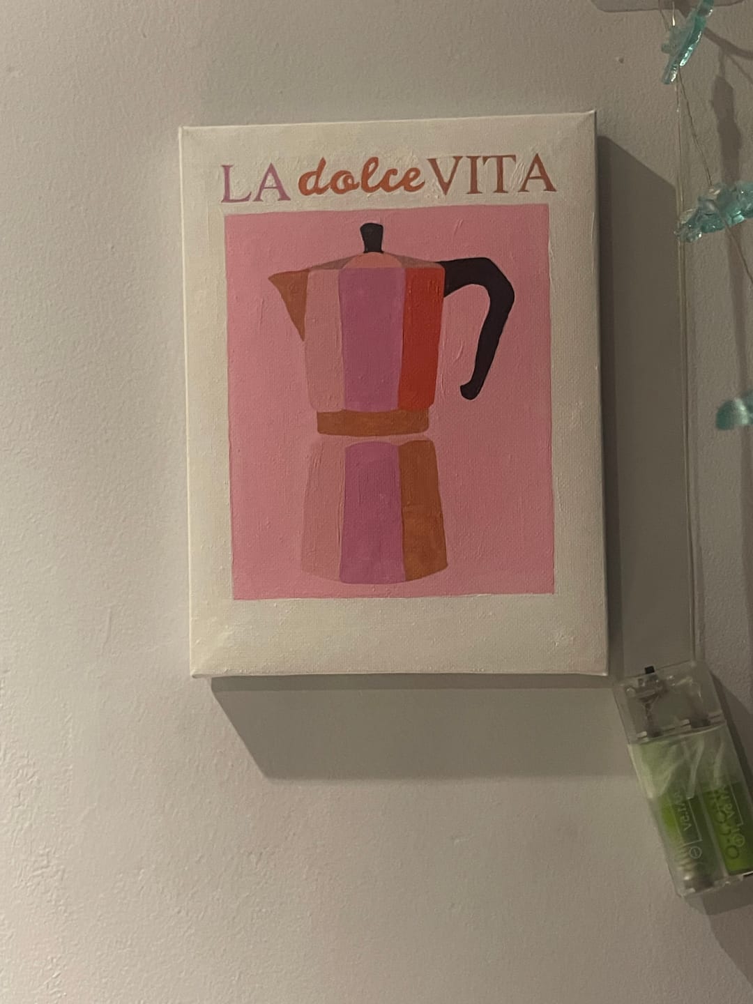Customer photo review of 6 Mini Paintings - Italian ''Dolce Vita'' Set