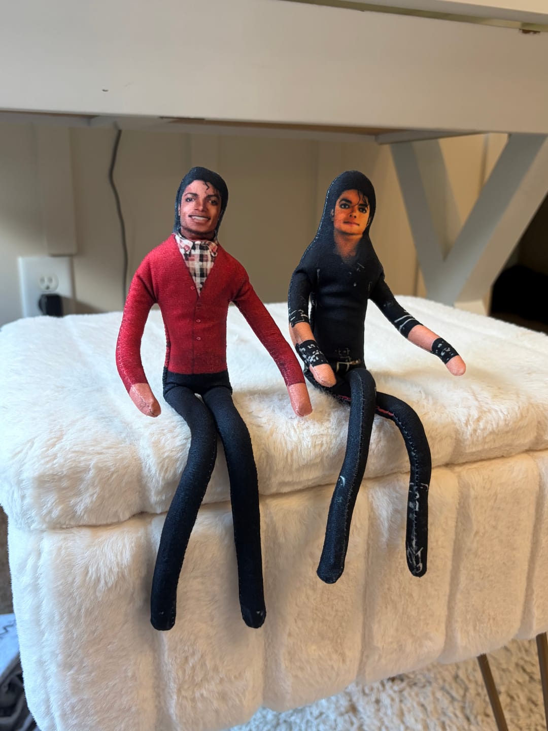 Customer photo review of Michael Jackson Funny Doll Plush
