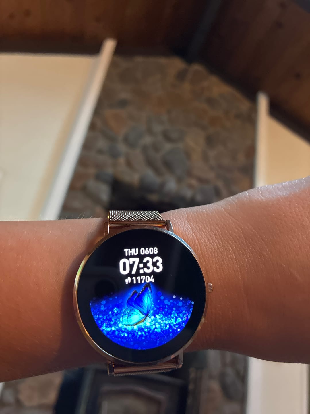 Customer photo review of NOVACCHI SOLARA — Women's Smartwatch