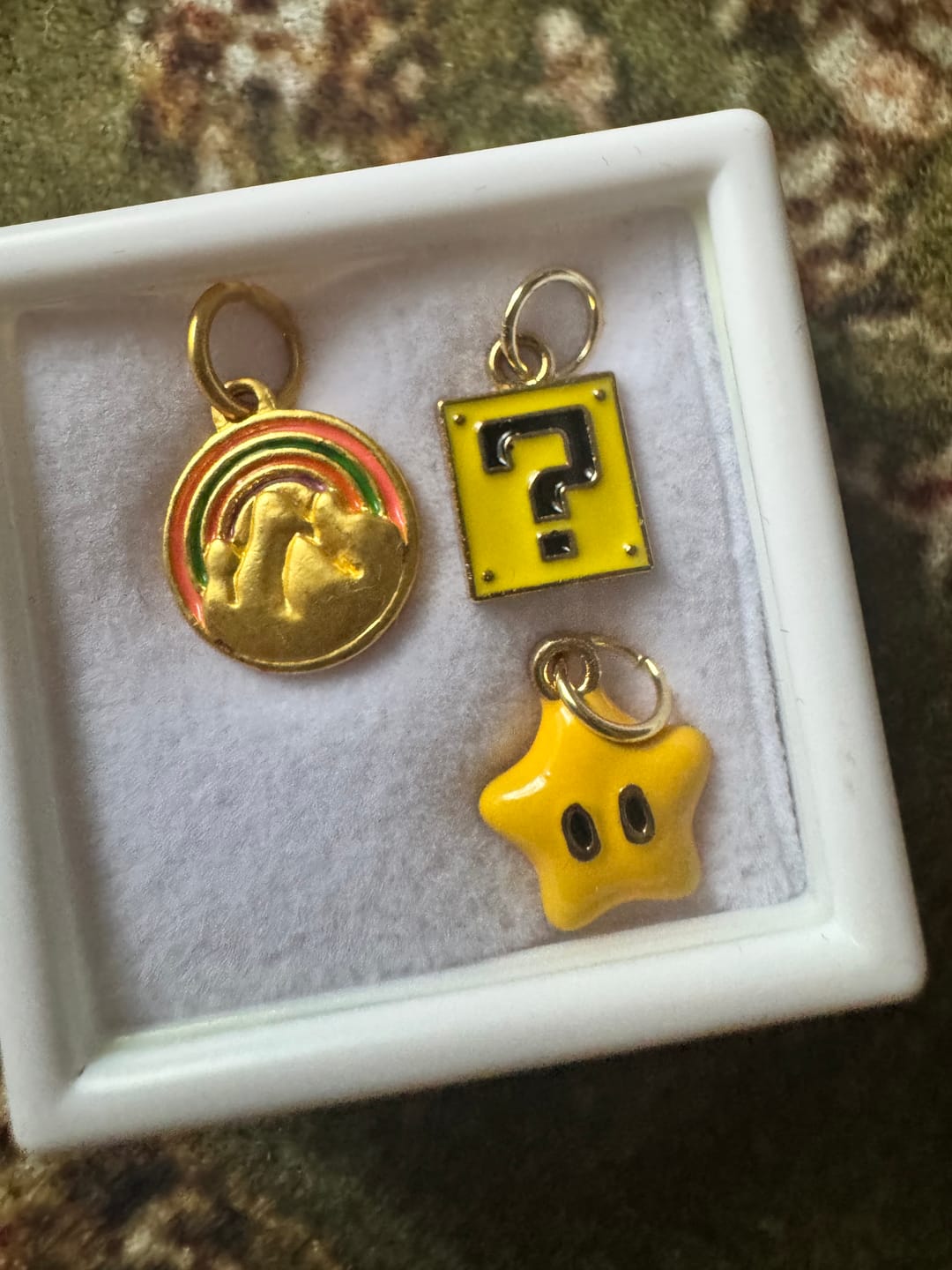 Customer photo review of 3 CHARM BUNDLE - (NO CHAIN) Pick Your Charms TT LIVE