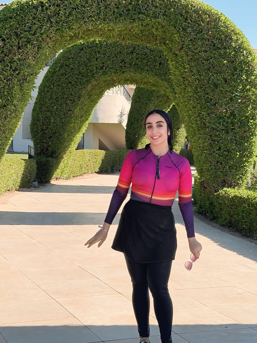 Customer photo review of Dawn Rashguard