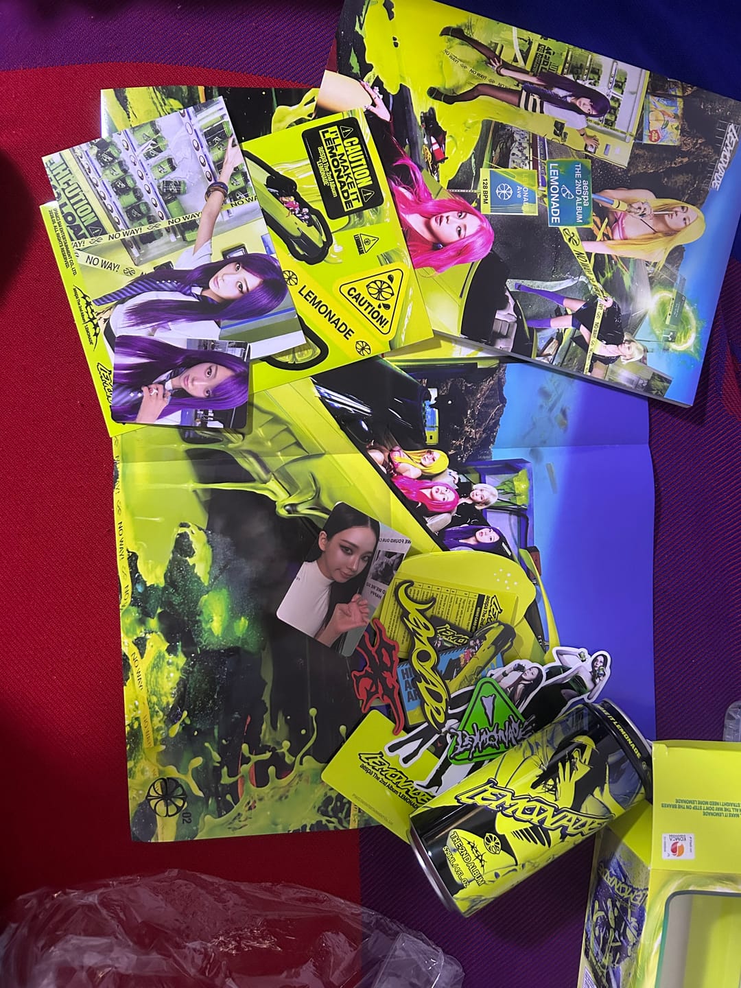 Customer photo review of AESPA - 2ND ALBUM [LEMONADE] (LEMONADE Ver.) (RANDOM VER.)
