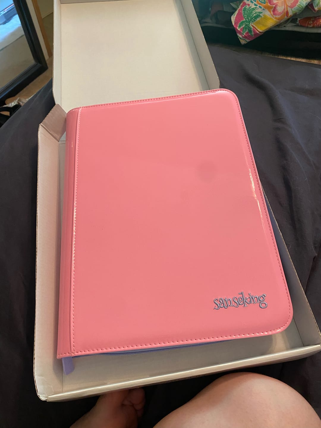 Customer photo review of Card Binder Mystery Box