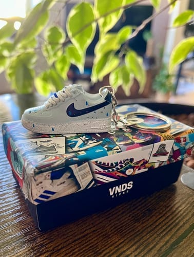 Customer photo review of AF1 Collection | Mini Sneakers Keychain