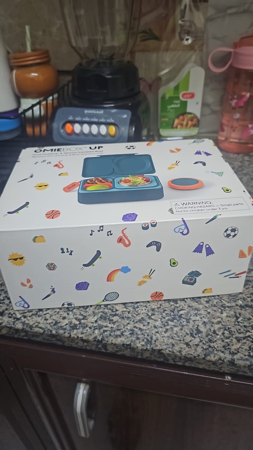 Customer photo review of OmieBox Thermos Bento Lunch Box 350ml