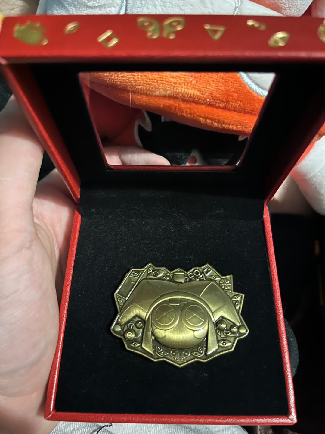 Customer photo review of Pomni Badge