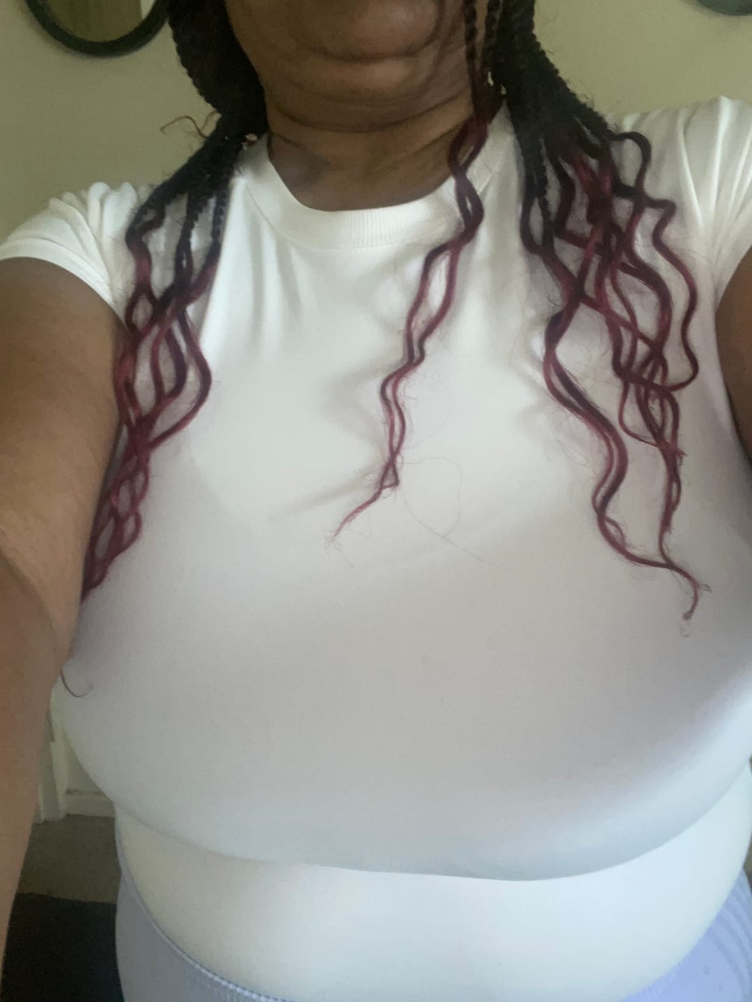 Customer photo review of Silix ShapeFlow Crew Neck Tee | Built for Movement and Designed for Comfort