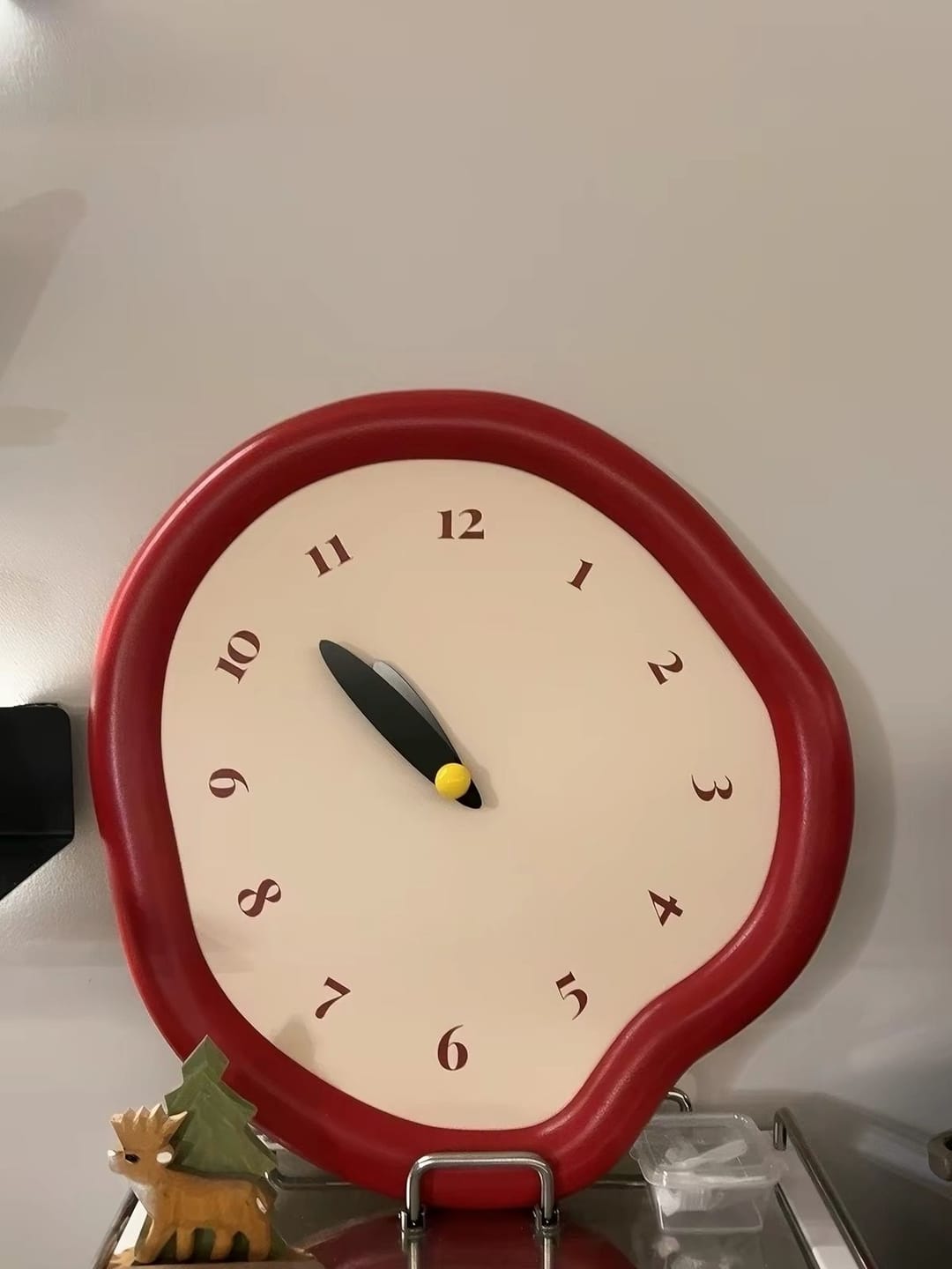 Customer photo review of Asymmetrical Drip Clock