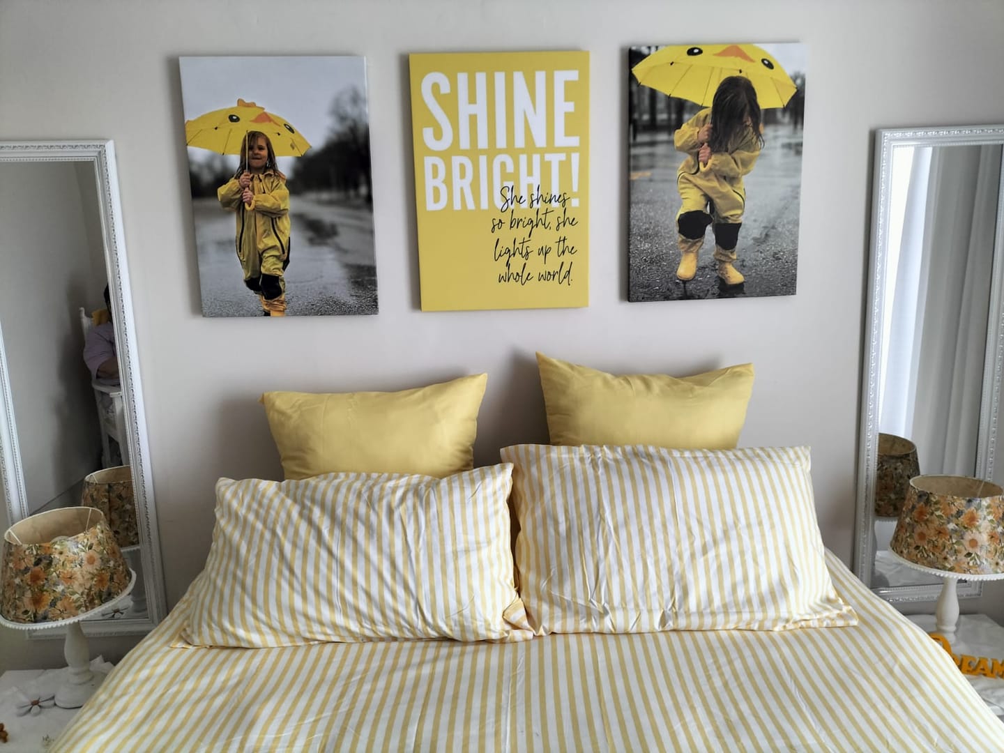 Customer photo review of 3 x A2 Canvas Combo