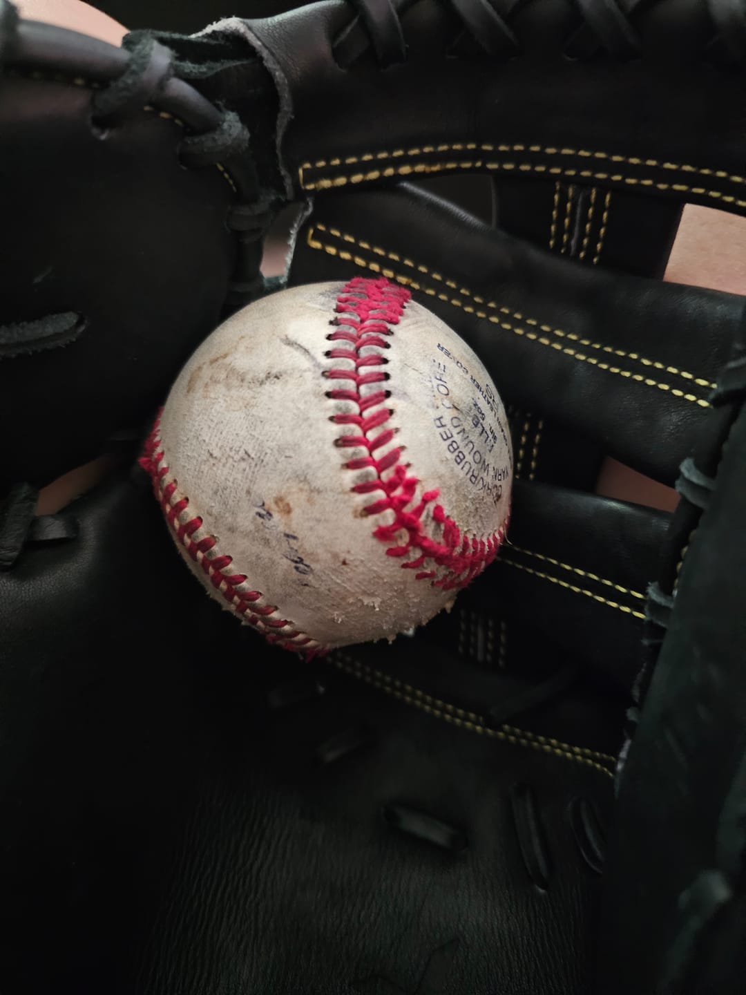 Customer photo review of Jax Fielding Glove | PL-4 | First Base | Black | 13"
