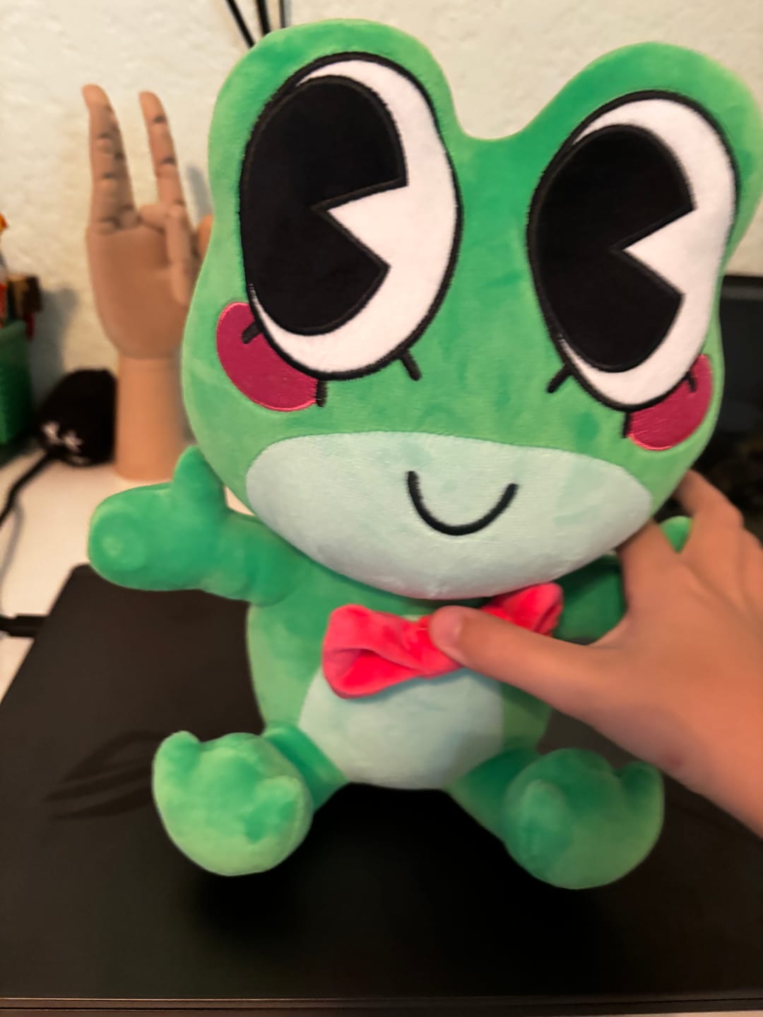 Customer photo review of Ribbit Plush