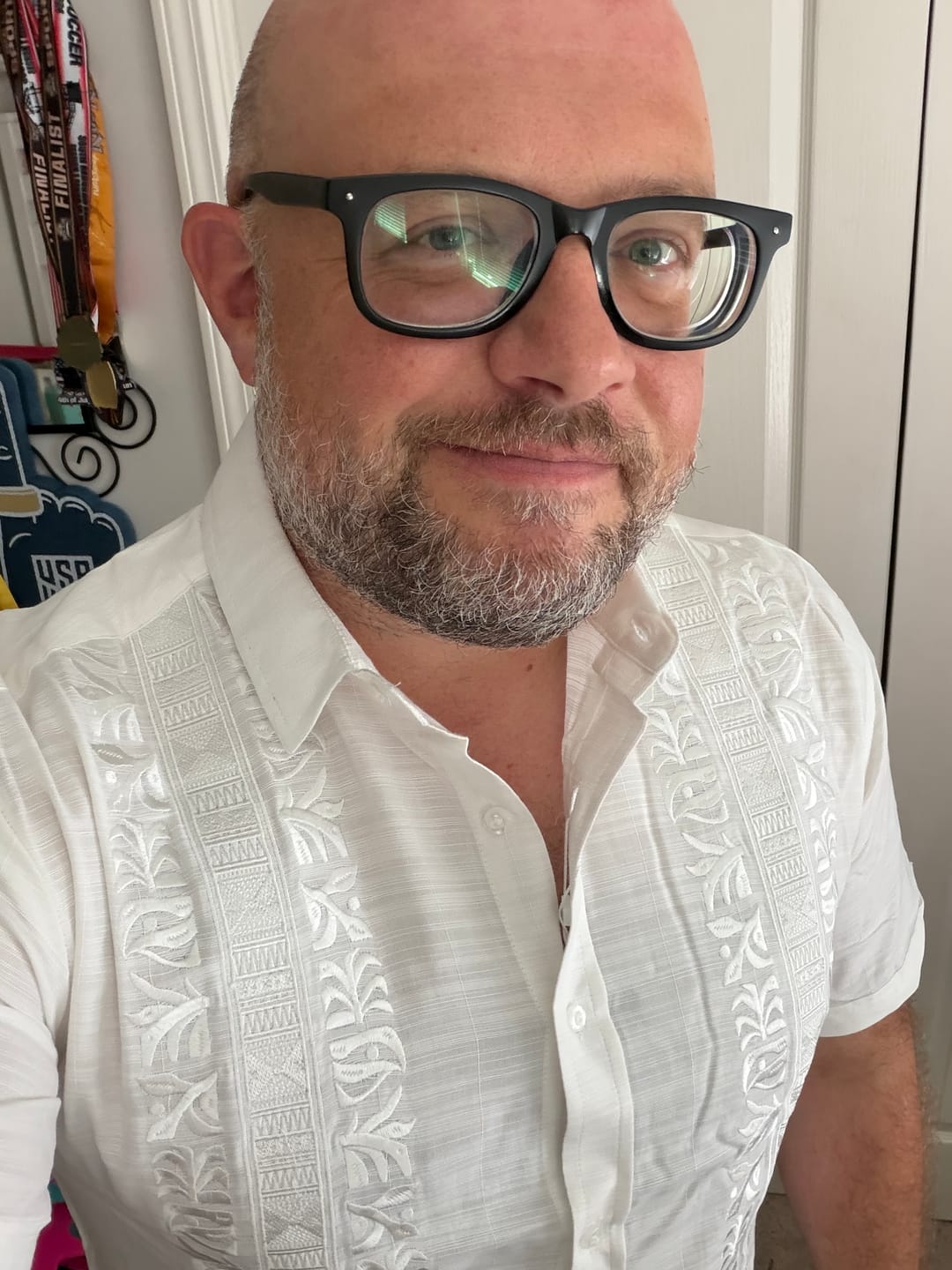 Customer photo review of Guayabera – Bamboo Short Sleeve Shirt