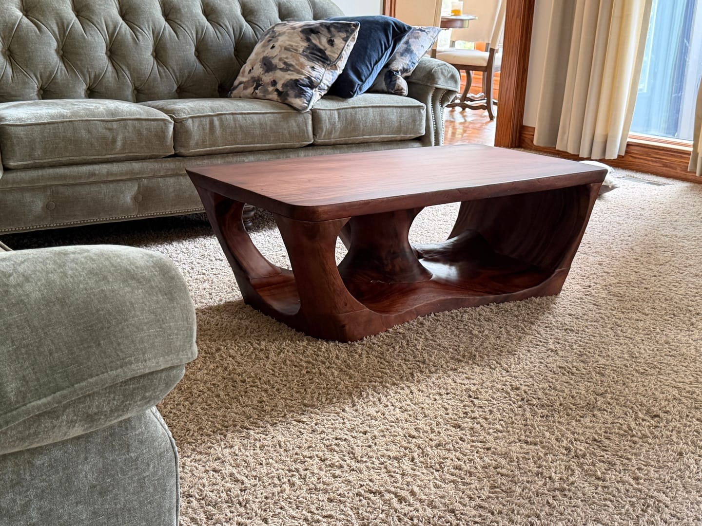 Customer photo review of Minimal Coffee Table For Living Room Interiors
