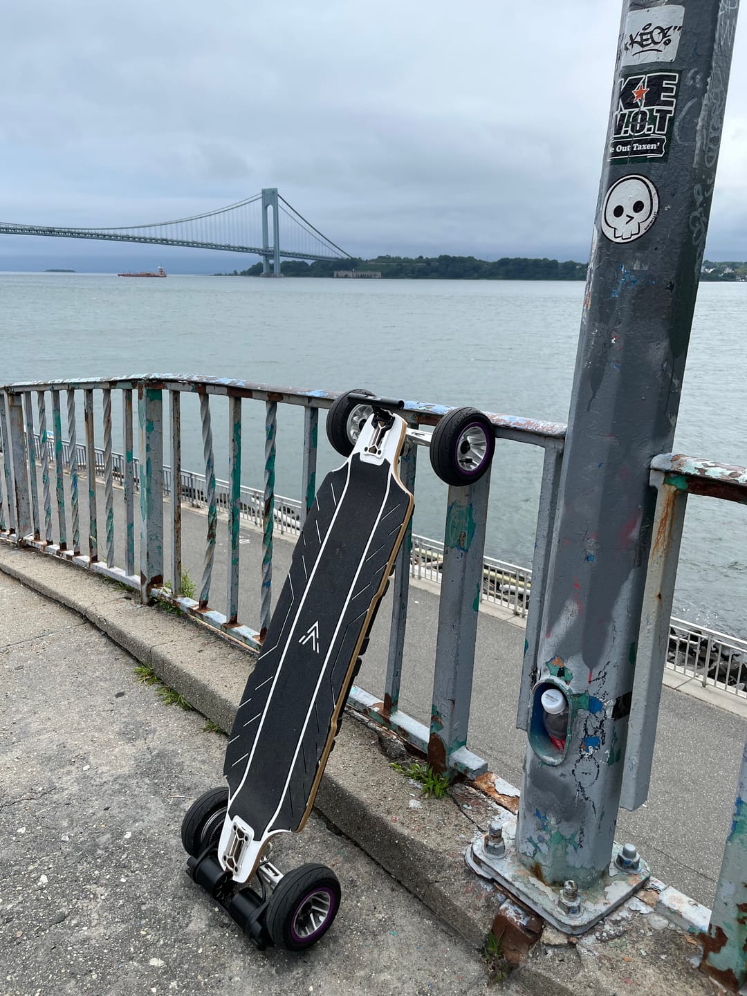Customer photo review of Acedeck® Stella Blizzard-Most Powerful Portable Electric Skateboard & Shortboard