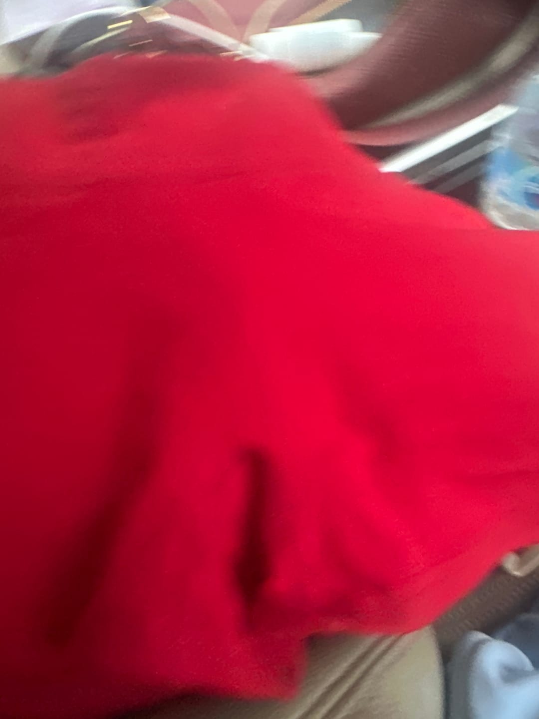 Customer photo review of The Micro Short Scarlet