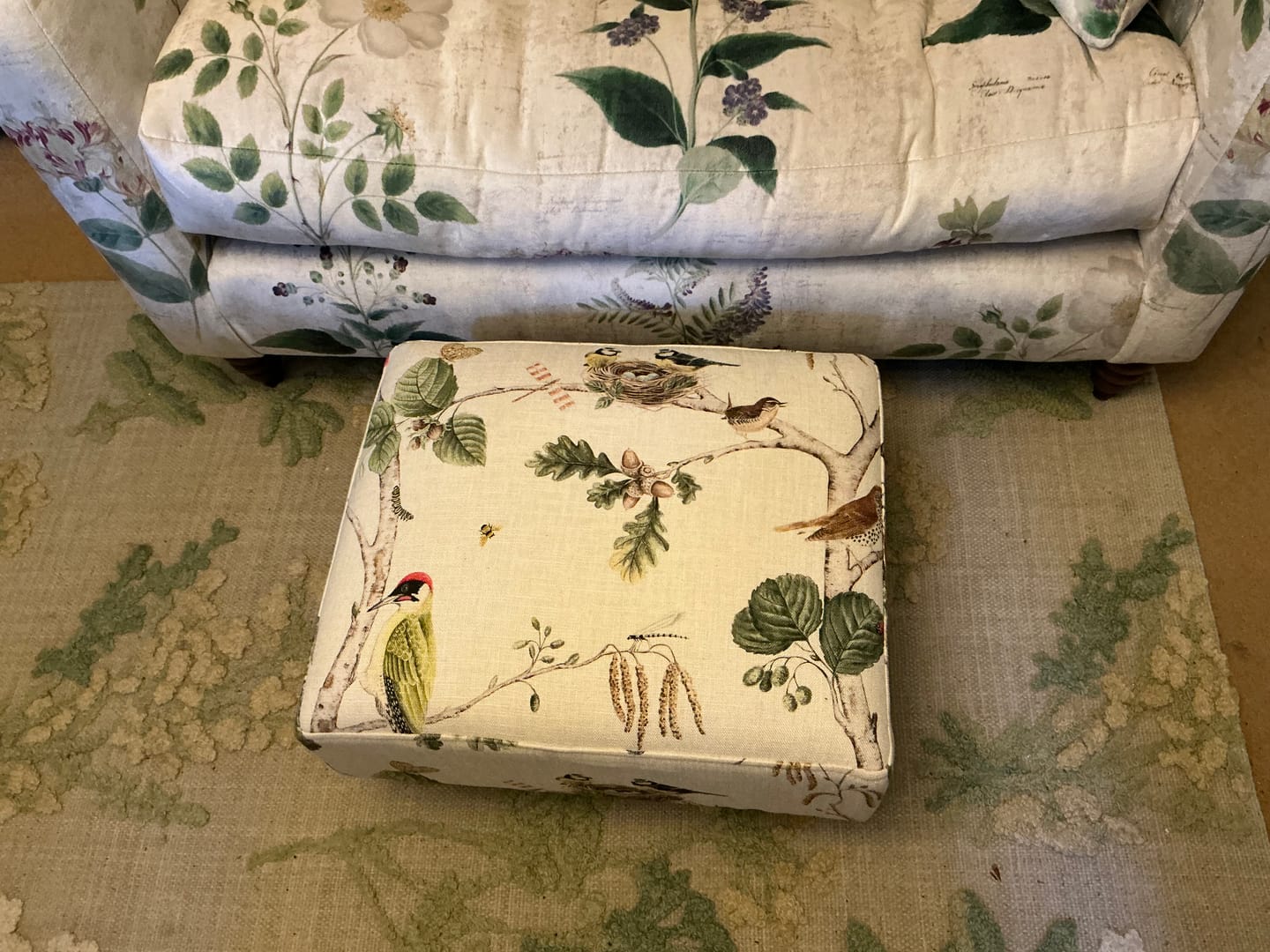 Customer photo review of Half Classic in Sanderson Woodland Chorus