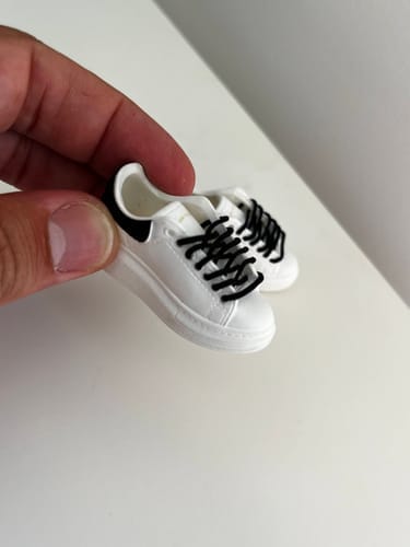 Customer photo review of Luxury Collection | Mini Sneakers Keychain