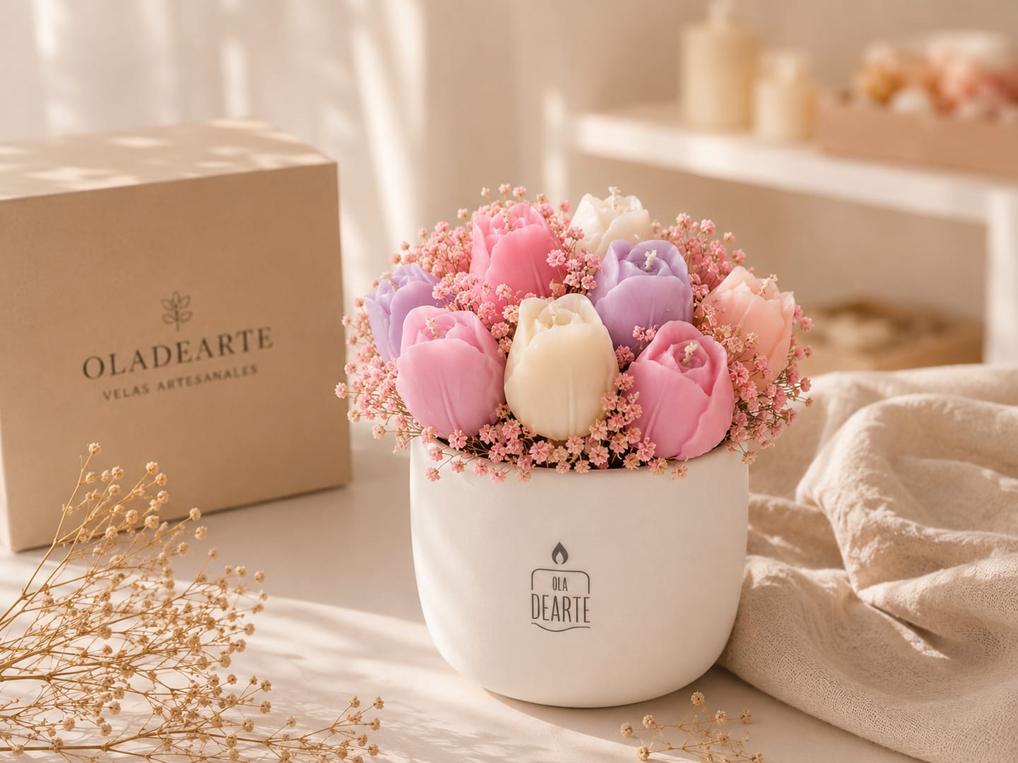 Customer photo review of Cera de Soja para velas en Molde, Pilar y Wax-melts (APF)