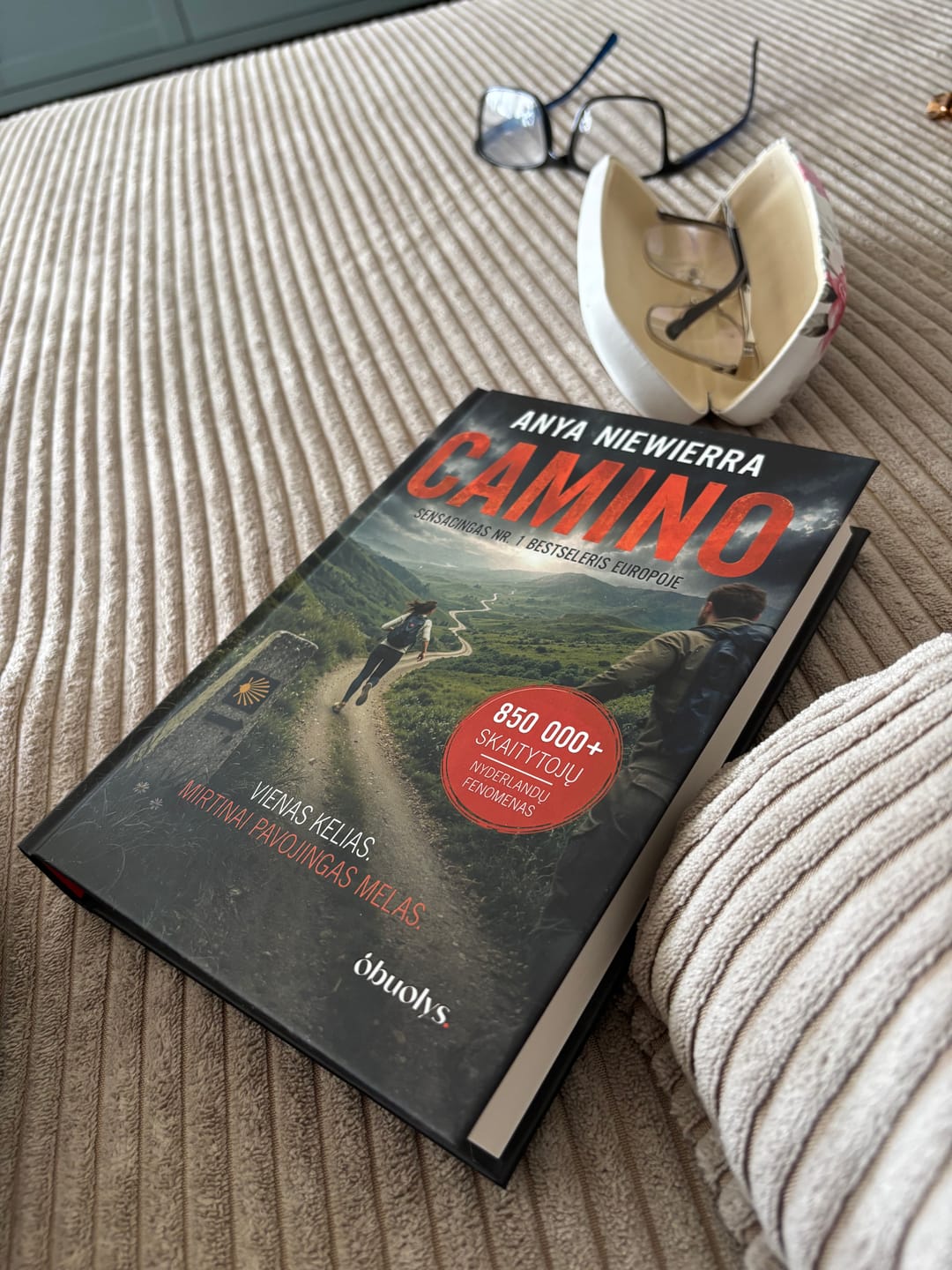 Customer photo review of Camino: psichologinis detektyvas, apie kurį kalba visa Europa