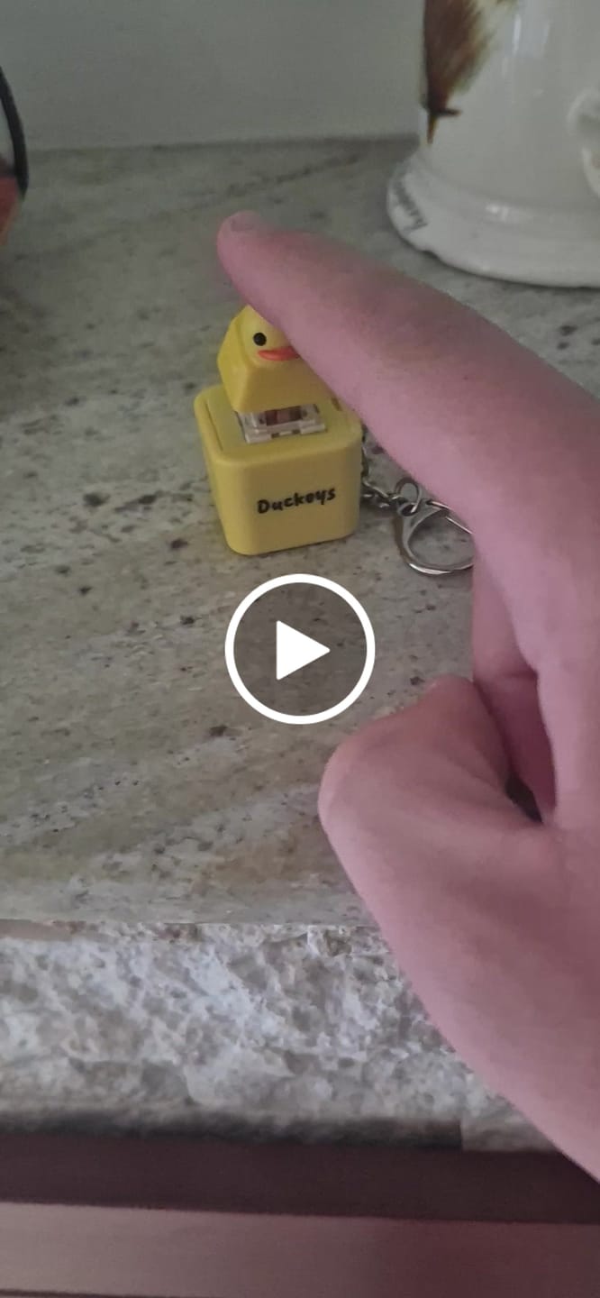 Customer video review of Quackey - Fidget Toy that Quacks!