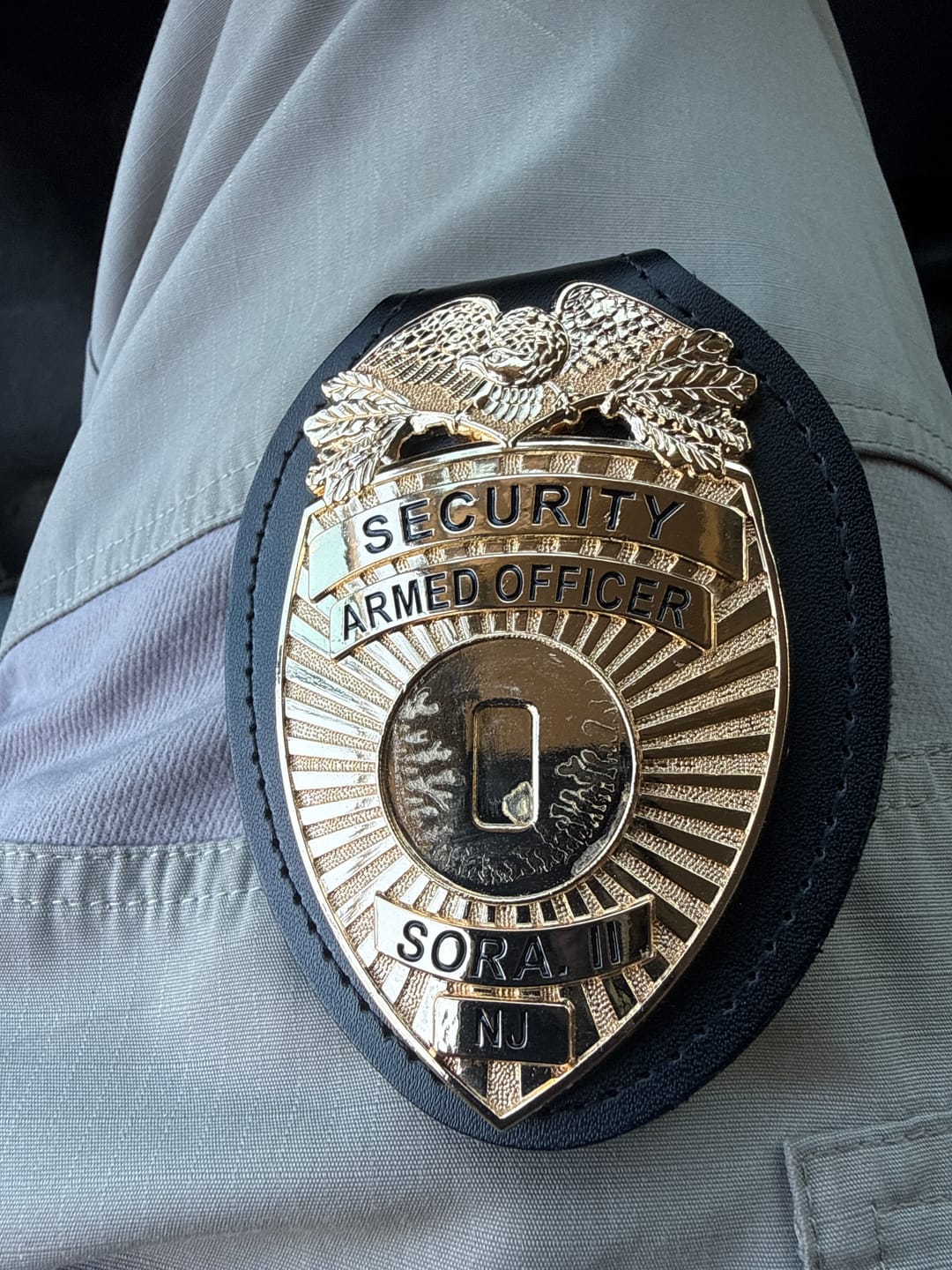 Customer photo review of Customizable Badge BA42