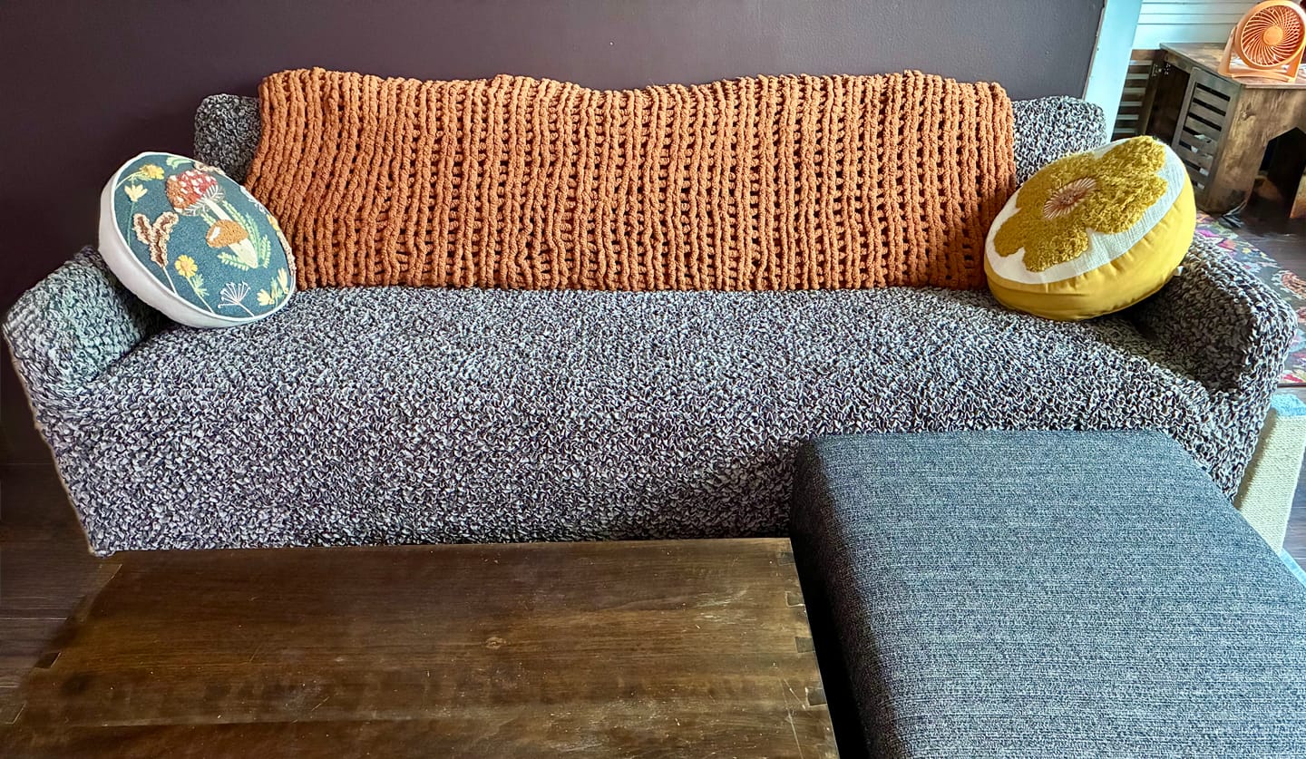 Customer photo review of Sofa 3 Seater Slipcover, Comfort Collection