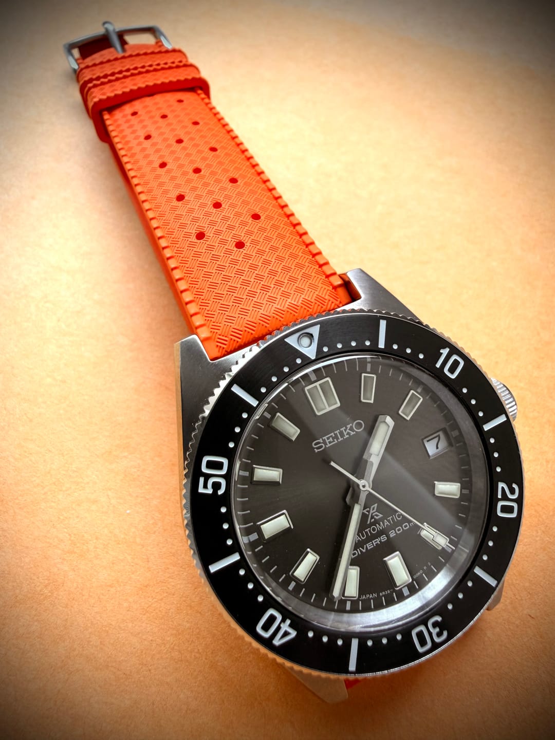 Customer photo review of Tropical Rubber - Orange