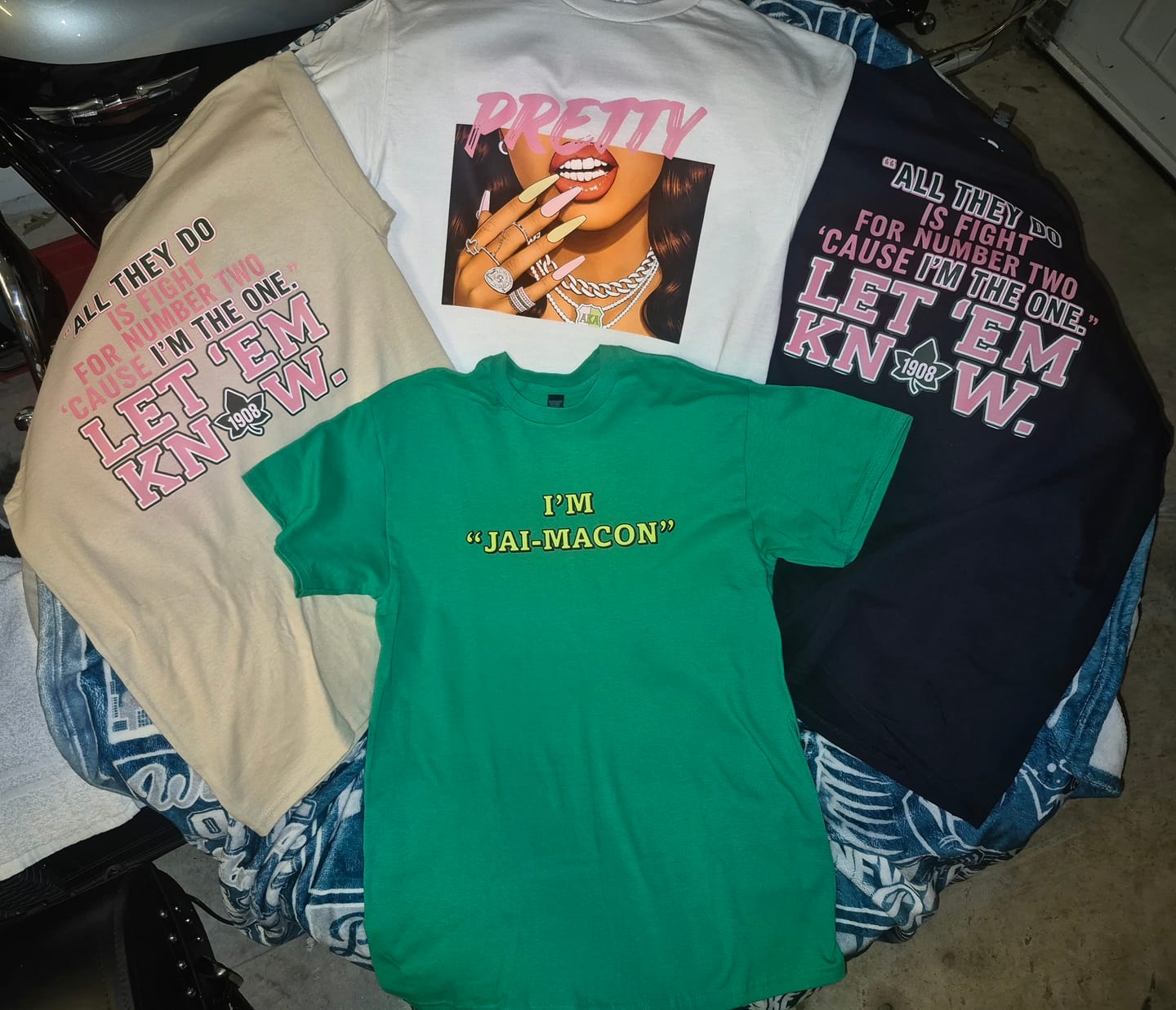 Customer photo review of DTF Transfer by Size & Qty