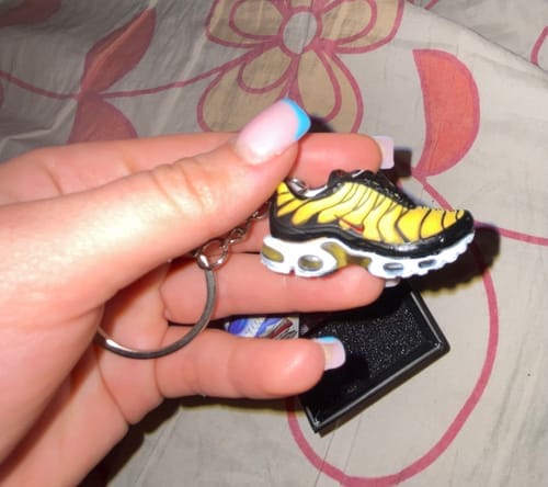 Customer photo review of Air Max Collection | Mini Sneakers Keychain