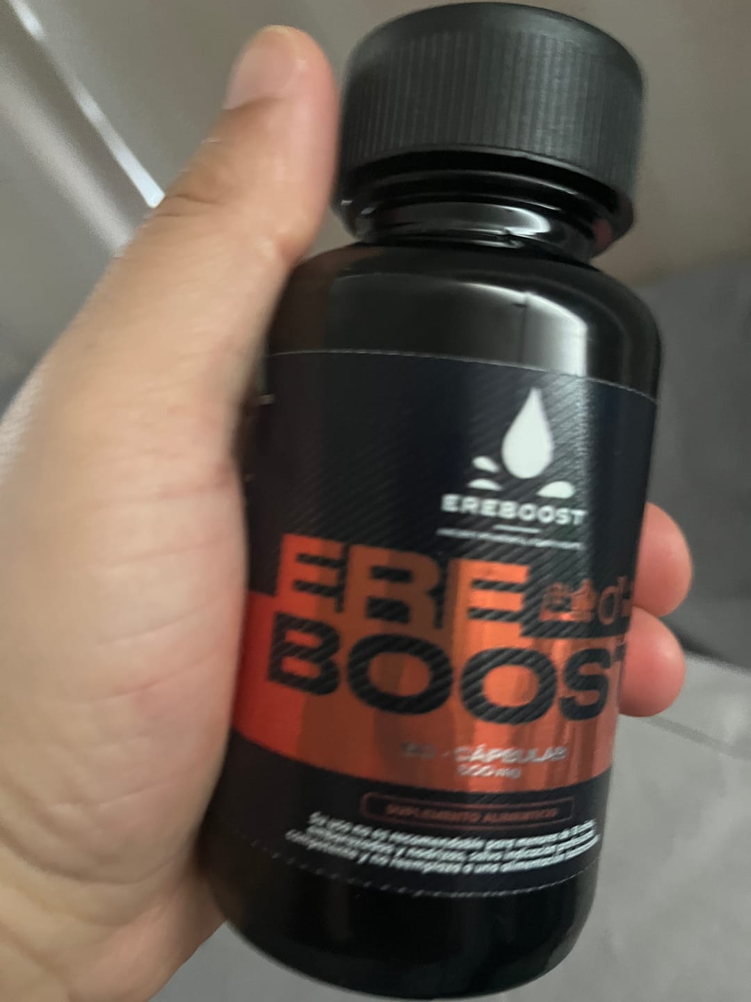 Customer photo review of EREBOOST | 60 Cápsulas