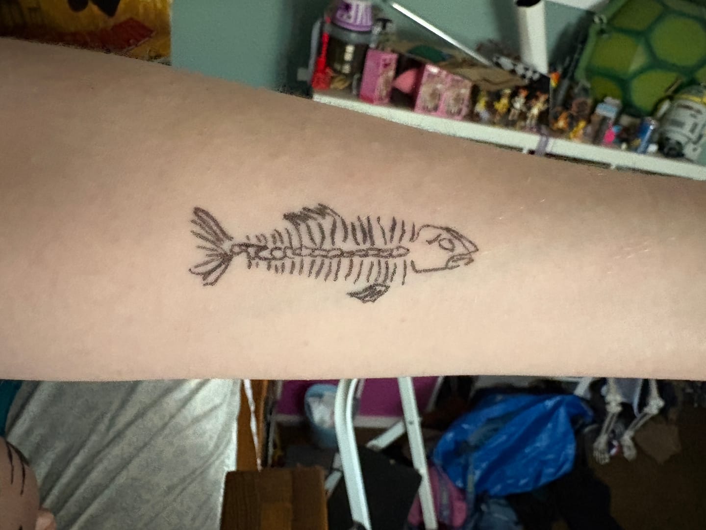 Customer photo review of Temporary Tattoo Markers