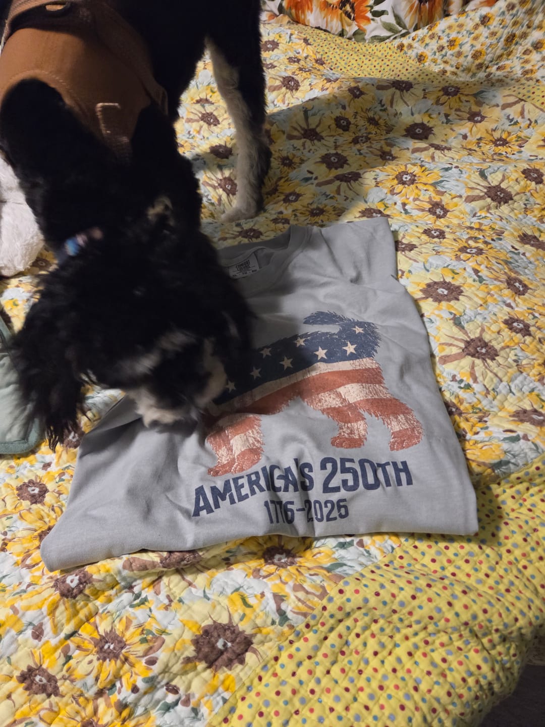Customer photo review of Bernedoodle 250 T-Shirt