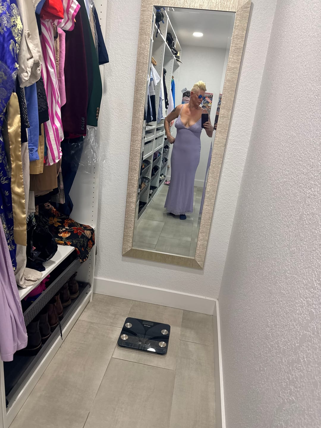 Customer photo review of The Lace Gown
