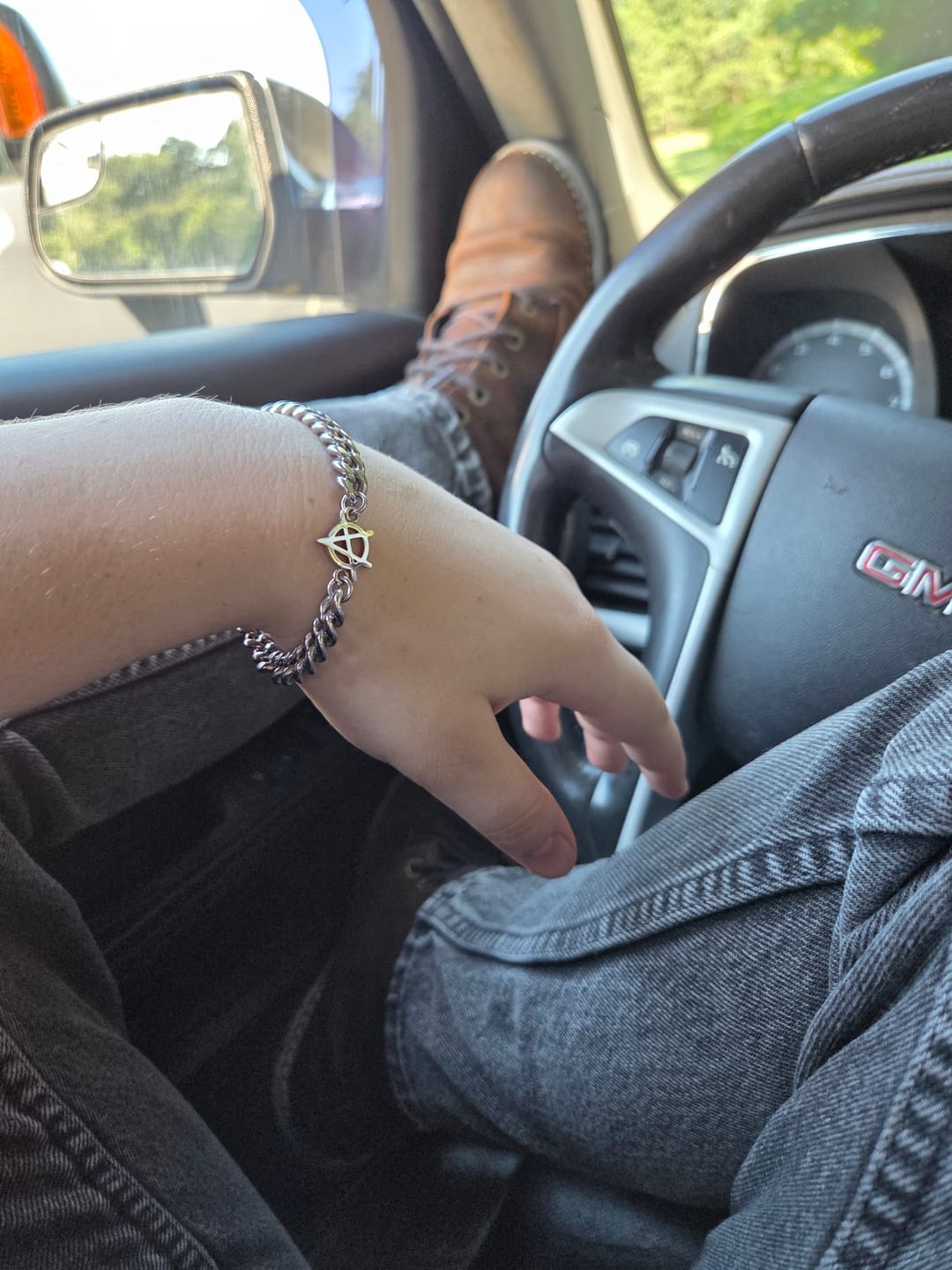 Customer photo review of ANARCHY CUBAN BRACELET