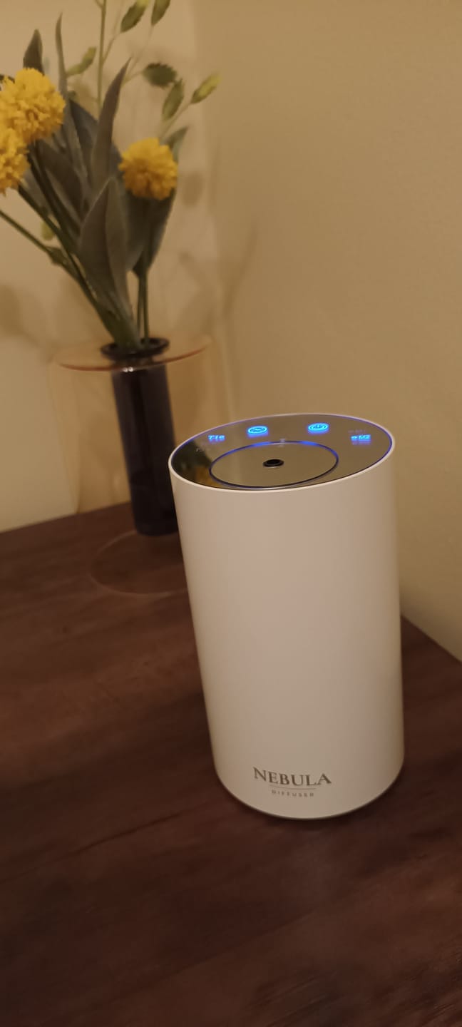 Customer photo review of Nebula Waterless Diffuser - Portable & Rechargeable