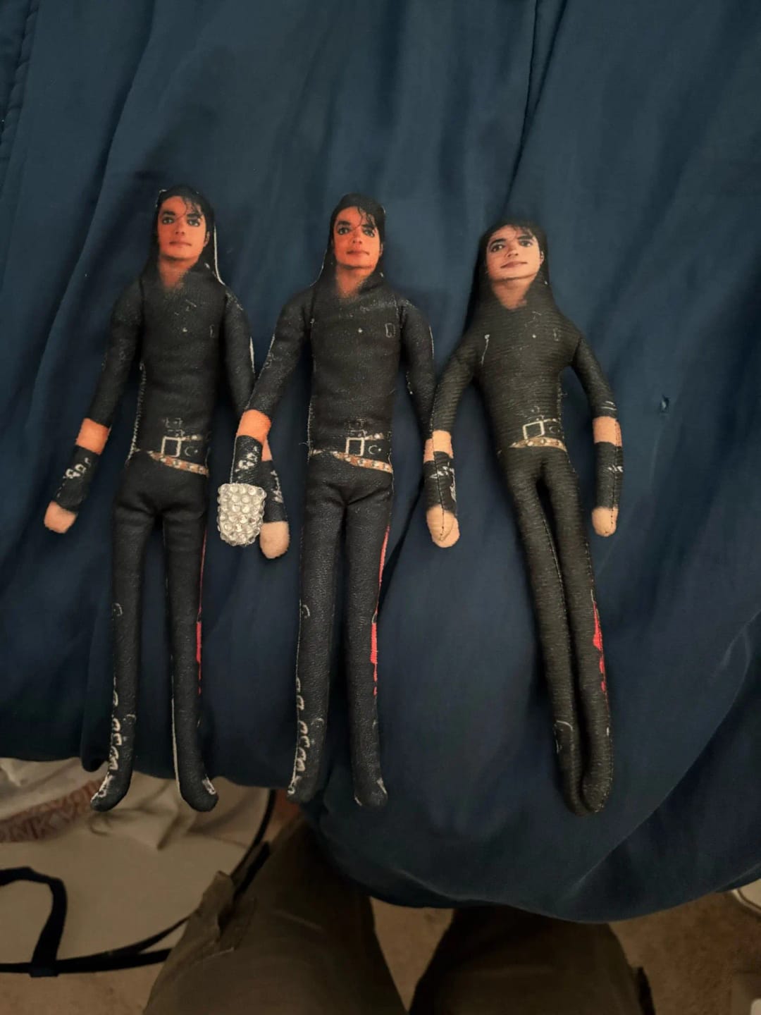 Customer photo review of Mini Michael Doll Plush