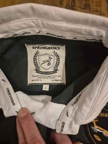 Customer photo review of Springboks Quarter S/S Jersey