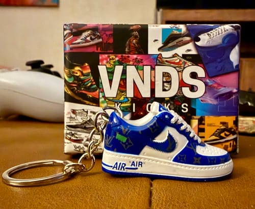 Customer photo review of AF1 Collection | Mini Sneakers Keychain