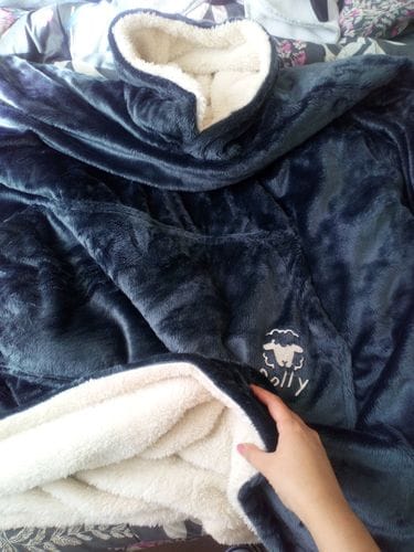 Customer photo review of Abrigo Oversize - Dolly Marengo Unisex
