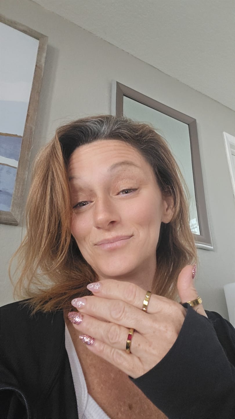 Customer photo review of Treasure Birthstone Ring