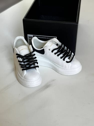 Customer photo review of Luxury Collection | Mini Sneakers Keychain