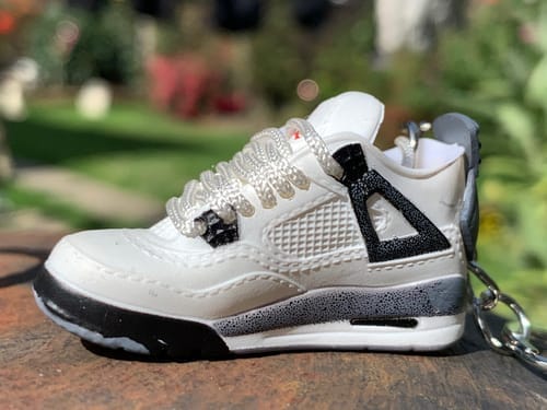 Customer photo review of AJ 2-13 Collections | Mini Sneakers Keychain